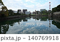 Kotoden train passing through Takamatsu Castle ruins (Takamatsu-Kotohira Electric Railway, Takamatsu-Chikko - Kataharamachi, April 2026) 140769918