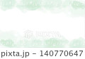 五線譜と音譜が横にスライドする水彩風背景フレームイラストビデオ　ループ可 140770647