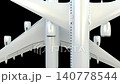 animated airplane overlay aviation simple transition two side vertical 140778544
