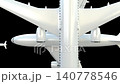 animated airplane overlay aviation simple transition two side horizontal and vertical 140778546