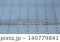 Close up and panning view of yearly calendar, showing dates, numbers.  140779841