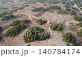 Harappa archaeological ruins reveal brick houses connected to covered public drains in an ancient city 140784174