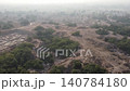 Harappa ruins from above documenting the scale and heritage of an ancient indus valley city Pakistan 140784180