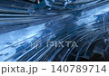 3d render Highly detailed revolving futuristic world map looped 140789714