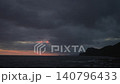 A dramatic sunrise over the Sea of Japan in Shimane Prefecture_10bit_4:2:2_ 140796433