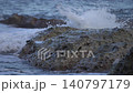 Waves crashing against the shore in the Sea of Japan during the rainy season_10bit_4:2:2 140797179