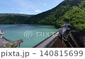 Igawa Dam, Igawa Lake, a sunny day in April 140815699
