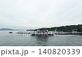 世界遺産 厳島神社の大鳥居と瀬戸内海の風景（広島県宮島） 140820339