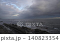 Rough waves and coastline of the Sea of Japan in Izumo City, Shimane Prefecture_10bit_4:2:2 140823354