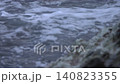 Rough waves and coastline of the Sea of Japan in Izumo City, Shimane Prefecture_10bit_4:2:2 140823355
