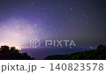 船舶航行於海洋和銀河系的縮時攝影影片（15毫米膠片） 140823578