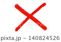 A set of hand-drawn style X and circle (correct/incorrect) animations on a white background. 140824526
