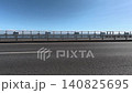 東京ゲートブリッジを走行する車とトラック 140825695