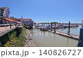 Steveston, crowds at Fisherman's Wharf, Richmond, Canada 140826727