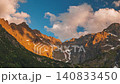 Tatra National Park, Poland. Mountains near Famous Mountains Lake Morskie Oko Or Sea Eye Lake in the golden evening light 140833450