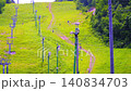 摩托車競速攀登夏日山坡：爬坡賽 140834703