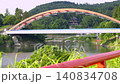 一座紅色大橋和河流景色 4 140834708