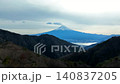 Mount Fuji in winter, as seen from Misaka Pass 140837205