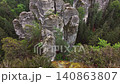 rock, cliff, forest 140863807