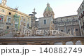 Gorgeous architecture of Piazza Pretoria, historic district of Palermo, Sicily 140882749