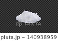 動く雲素材 ボリュームクラウド（見下ろし視点30° / 360度回転）【バリエーション2】 140938959