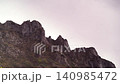 Clouds over mountains, Spain. Time lapse 140985472