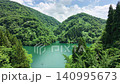 石川県の内川ダムの空撮 140995673