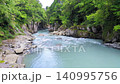 石川県を流れる手取川上流 140995756