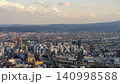 福島市：城市景觀縮時攝影 - 高層建築俯瞰與鐵路交通 - 日間景象 140998588