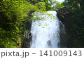 Shirataki Waterfall in Naso, Akita Prefecture: A waterfall cascading down amidst the fresh greenery. 141009143