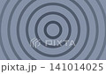 中央から広がるダークな同心円の背景のループアニメーション素材（不安・ネガティブなイメージ） 141014025