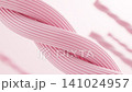 Elastin serum penetration promotes firmness and elasticity in the dermis skin structure. 3DCG video for anti-aging care. 141024957