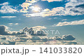 Sunset sky 4K timelapse with sunset sun sunset moving clouds and time lapse sunset sky. Timelapse video 60 fps 141033820