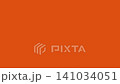 オレンジのシェブロントランジション 画面切り替えアニメーション 4K 141034051