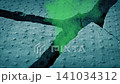 Green Smoke Rising From Crack In The Ground 141034312