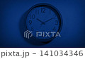 Wall Clock In The Dark Generic Interior 141034346
