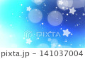 一段夢幻般的背景動畫，由冉冉升起的星星（藍色和淺藍色）組成，可以循環播放。 141037004