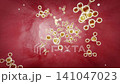 Drug molecules travel through the bloodstream, flowing with blood cells to target and treat cardiovascular diseases. 3D animation of vascular therapy and circulatory drug delivery. 141047023