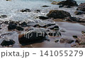 Waves to beat on the sandy beach 141055279