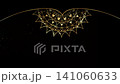 Animation of Luxury mandala background with gold frame in arabesque pattern Arabic style. Motion Graphics Video Mandala Rotating, golden particles elegant black Background and copy space for you text 141060633