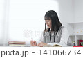 Female students who take classes in the classroom 141066734