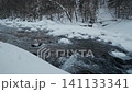 Sounkyo, Hokkaido: A river in winter 141133341