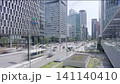 Osaka Station area cityscape time lapse 141140410