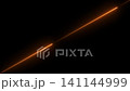 Glowing orange light beam diagonal line on dark black background Glowing orange light beam diagonal line on dark black background 141144999