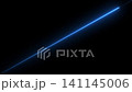 A single bright blue neon light line glowing in the dark showing a sharp diagonal beam of energy for futuristic technology and modern digital abstract design concepts A single bright blue neon light line glowing in the dark showing a sharp diagonal beam of energy for futuristic technology and modern digital abstract design concepts 141145006