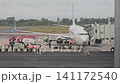 This is the airport situation on the ground at Seokarno-Hatta, Jakarta. 141172540