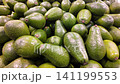 Fresh avocados displayed at local market for sale 141199553