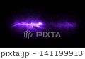 Dynamic Visual Effects of Electric Discharges in Vibrant Purple Color for Digital Art and Animation 141199913