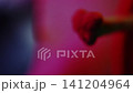 Flower, petals, red, light and shadow, color lighting, soft focus, C-UP, HS, camera movement 141204964