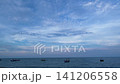 Landscapes of beach sea sand and sky in summer day 141206558